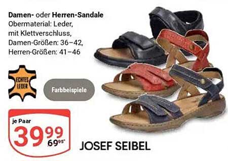 Damen- oder Herren-Sandale - Josef Seibel