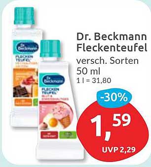 Dr. Beckmann Fleckenentferner, verschiedene Sorten, 50 ml