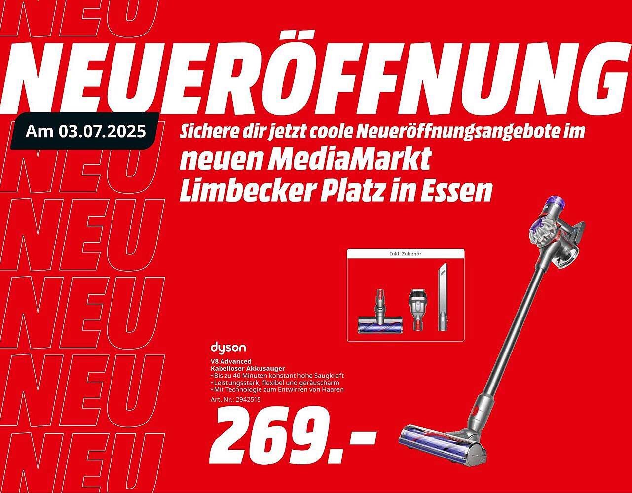 Dyson V8 Advanced - Kabelloser Akkusauger