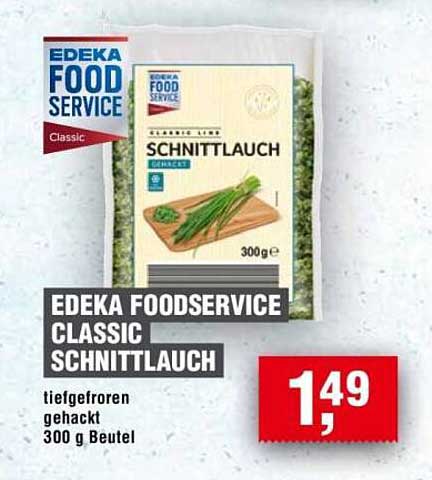 EDEKA FOODSERVICE CLASSIC SCHNITTLAUCH 300 g