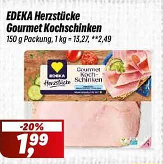 EDEKA Herzstücke Gourmet Kochschinken 150 g