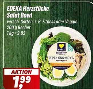 EDEKA Herzstücke Salat Bowl - Aktuelle Aktion!