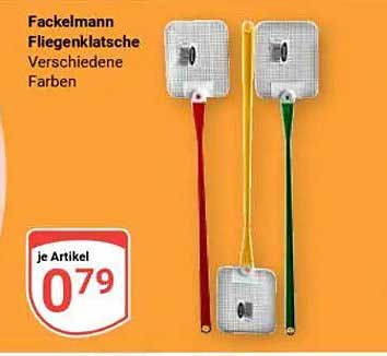 Fackelmann Fliegenklatsche - Verschiedene Farben