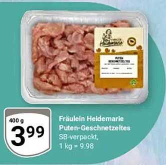 Fräulein Heidemarie Puten-Geschnetztes 400 g