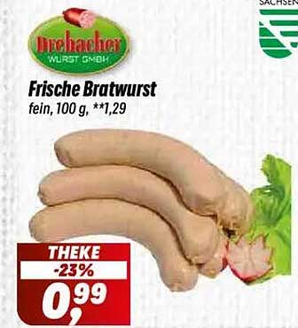 Frische Bratwurst 100 g
