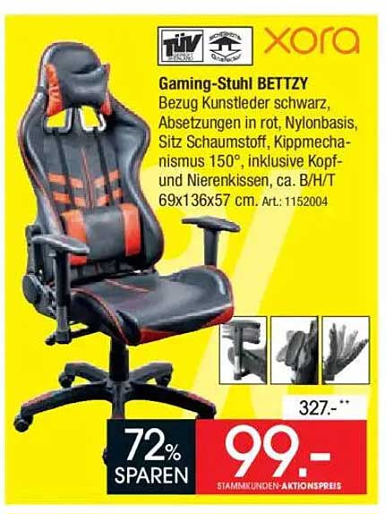 Gaming-Stuhl BETTZY