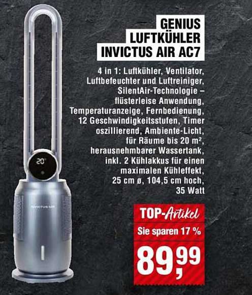 GENIUS LUFTKÜHLER INVICTUS AIR AC7