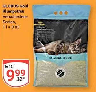 GLOBUS Gold Klumpstreu - Verschiedene Sorten, 1 l = 0,83
