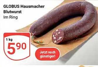 GLOBUS Hausmacher Blutwurst im Ring