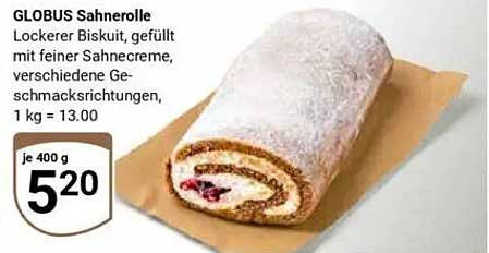 GLOBUS Sahnerolle