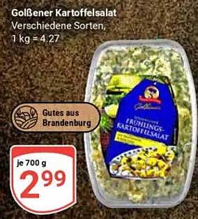 Goldener Kartoffelsalat - Verschiedene Sorten, 700 g für nur 2,99 €