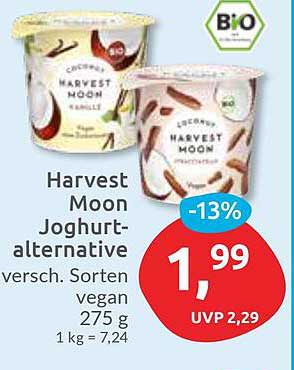 Harvest Moon Joghurt-Alternative - Verschiedene Sorten 275 g