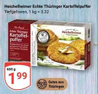 Heichelheimer Echte Thüringer Kartoffelpuffer 600 g