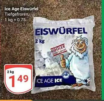 Ice Age Eiswürfel 2 kg