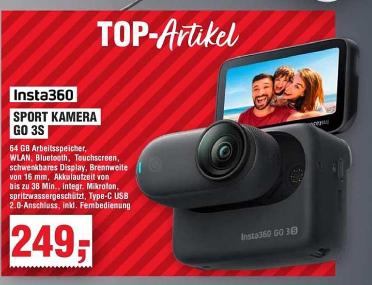Insta360 Sport Kamera GO 3S