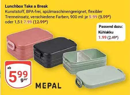 Lunchbox Take a Break von Mepal