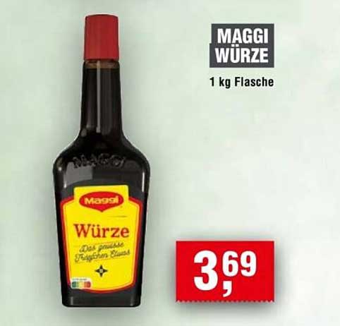 MAGGI Würze 1 kg Flasche