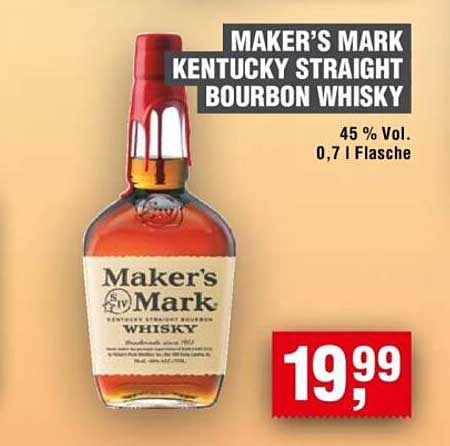 MAKER'S MARK KENTUCKY STRAIGHT BOURBON WHISKY