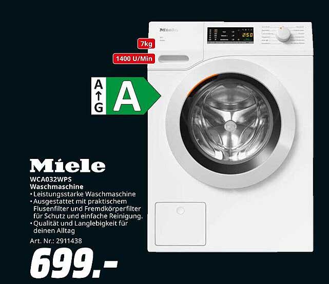 Miele WCA032WPS Waschmaschine