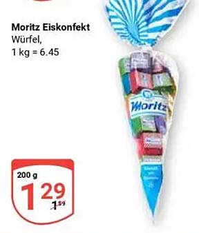 Moritz Eiskonfekt Würfel 200 g