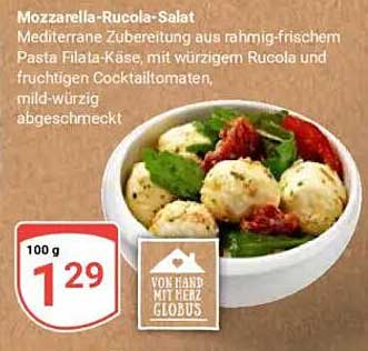 Mozzarella-Rucola-Salat