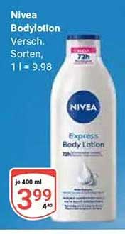 Nivea Bodylotion 400 ml – Unterschiedliche Sorten