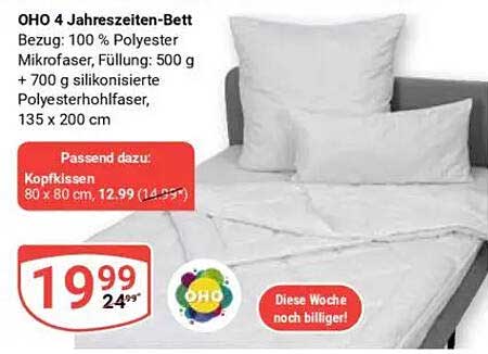 OHO 4 Jahreszeiten-Bett