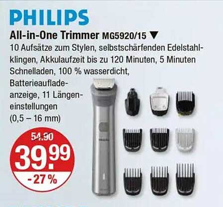 Philips All-in-One Trimmer MG5920/15
