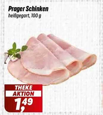 Prager Schinken, heißgegart, 100 g