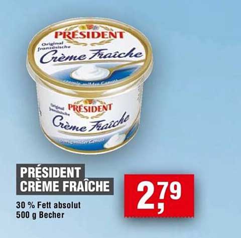 PRESIDENT CRÈME FRAÎCHE 500 g