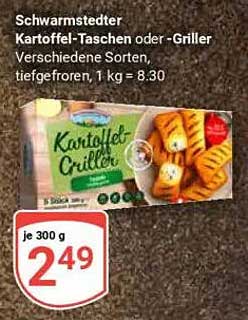 Schwarmstedter Kartoffel-Taschen oder -Griller - verschiedene Sorten