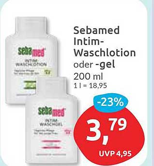 Sebamed Intim-Waschlotion oder -gel 200 ml