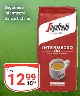 Segafredo Intermezzo Ganze Bohnen 1 kg