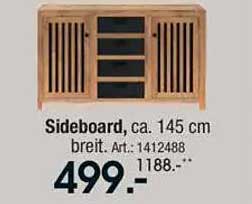 Sideboard, ca. 145 cm breit