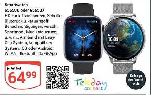 Smartwatch 656500 oder 656537