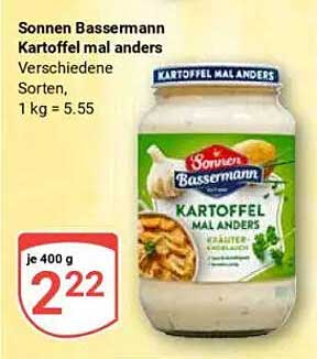 Sonnen Bassermann Kartoffel mal anders - Verschiedene Sorten
