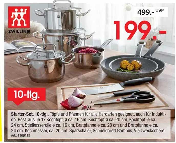 Starter-Set, 10-tlg. von Zwilling