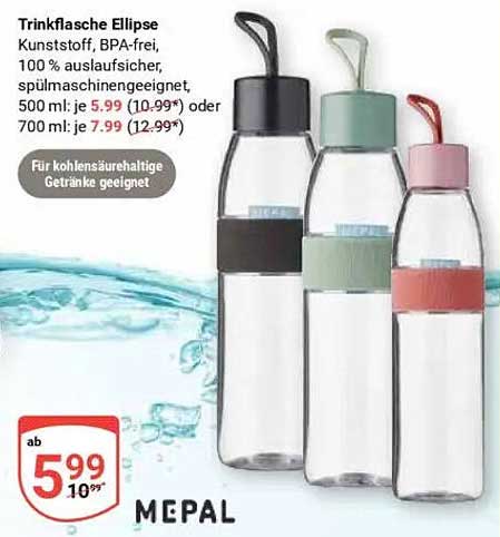Trinkflasche Ellipse