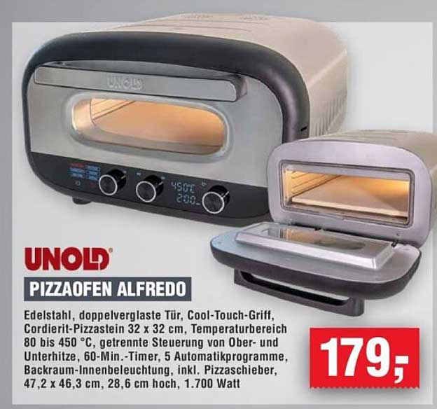 UNOLD PIZZAOFEN ALFREDO