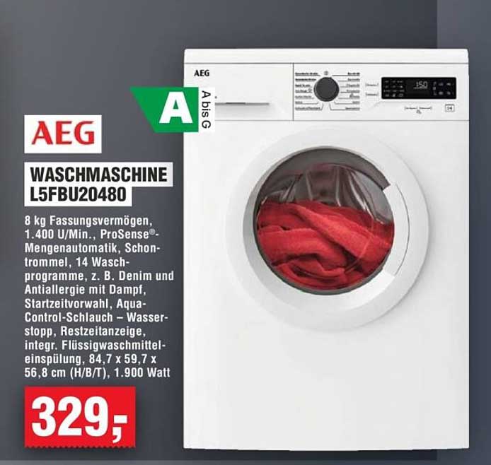 Waschmaschine AEG L5FBU20480