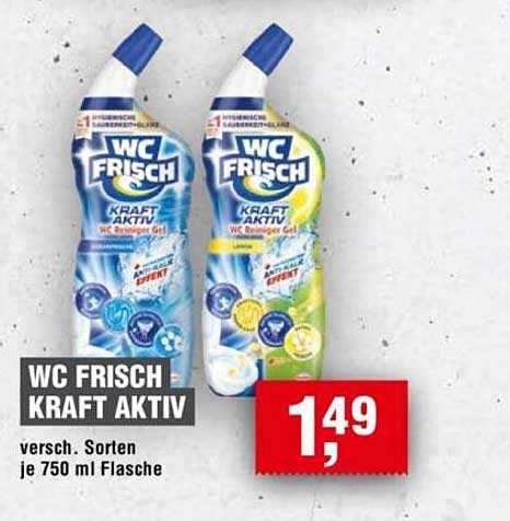WC Frisch Kraft Aktiv 750 ml