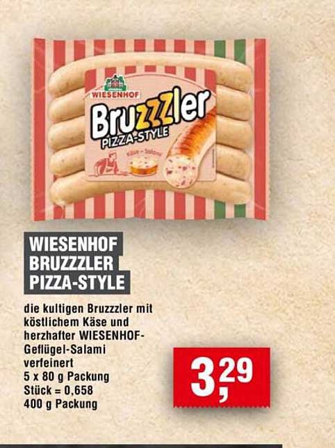Wiesenhof Bruzzzler Pizza-Style