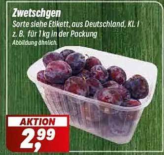 Zwetschgen - frisch aus Deutschland