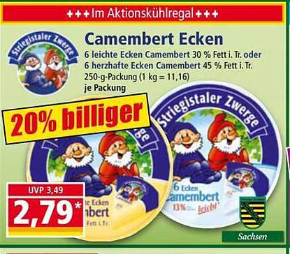 6 Ecken Camembert - Leichte und herzhaft variant