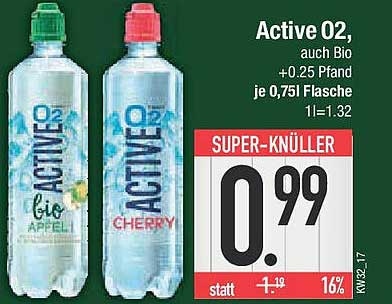 Active O2 - Eine belebende Erfrischung für jeden Tag