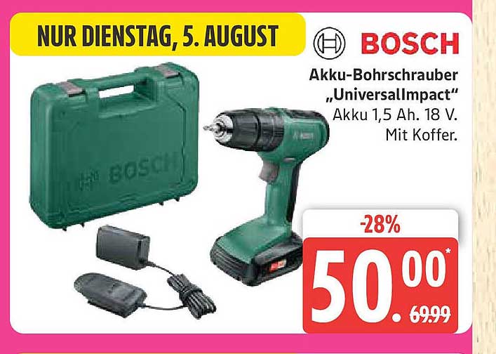 Akku-Bohrschrauber "UniversalImpact" von Bosch