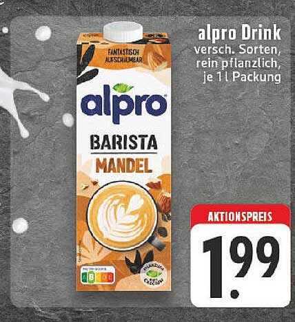 alpro Barista Mandel Drink 1 L