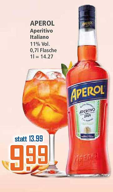APEROL Aperitivo Italiano 0,7l
