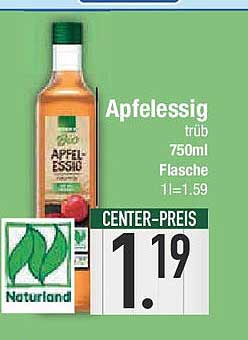 Apfelessig trüb 750ml Flasche