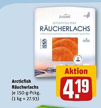 Arcticfish Räucherlachs je 150-g-Pckg.